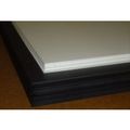 Professional Plastics Black Formex GK-60 Flame-Retardant PP Sheet, 0.062 X 24.000 X 48.000 SPROFRBK.062X24.000X48.000GK60
